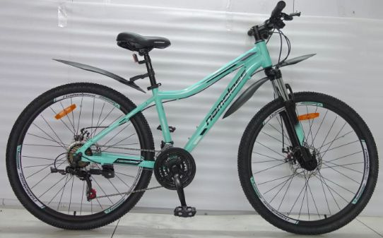 Велосипед горный 26 NAMELESS J6300DW, 2024 рама 15, бирюзовый - купить ...