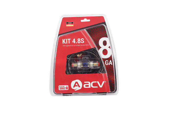 Комплект для подключения 4-х канального усилителя ACV KIT 4.8BR ...