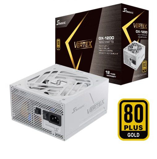 Seasonic Блок питания компьютера VERTEX GX- White, 1200 Вт (VERTEX GX ...