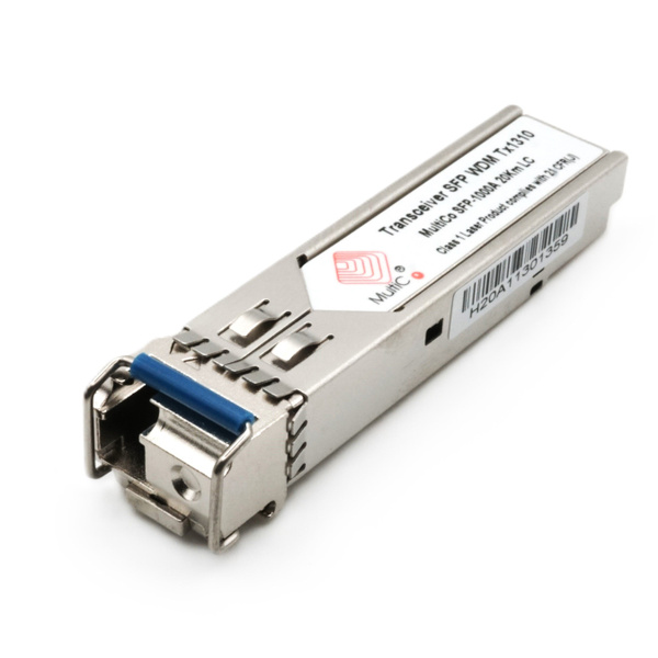 Трансивер SFP-1000A 20km LC Модуль SFP (SM) одноволоконный 1,25 Гб/с ...