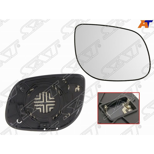Зеркальный элемент правый для Киа Церато 2 2008-2013, Kia Cerato 2 TD ...