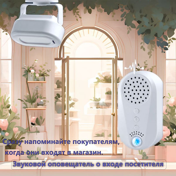 Звуковой оповещатель о входе посетителя - купить с доставкой по ...