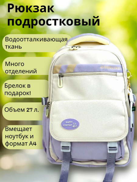 Рюкзак школьный Happy "Boov", Для подростка, Анатомические лямки ...