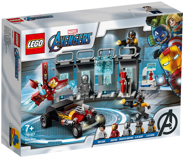 Конструктор LEGO Marvel Super Heroes 76167 Avengers Арсенал Железного ...