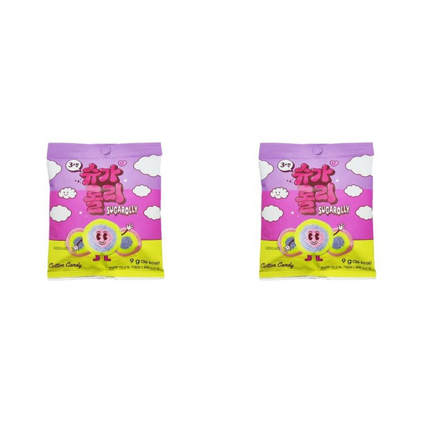 Сахарная вата Sugarolly Фруктовый ролл, 9 г, 2 шт купить на OZON по ...