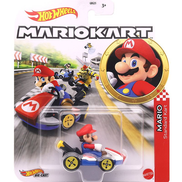 Машинка Hot Wheels Super Mario ( Standard Kart ) - купить с доставкой ...