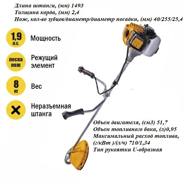 Триммер бензиновый CHAMPION T523S-2, - купить по выгодной цене в ...