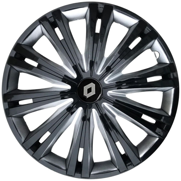 Колпаки на колеса Рено Гига super black R15, в комплекте 4 колпака ...