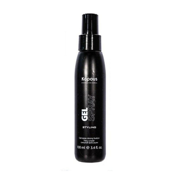 Kapous Gel-spray Strong Гель-спрей для волос сильной фиксации 100мл ...