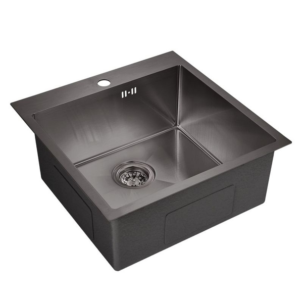 Мойка для кухни EMAR PVD черный EMB-116 PVD Nano Dark - купить с ...