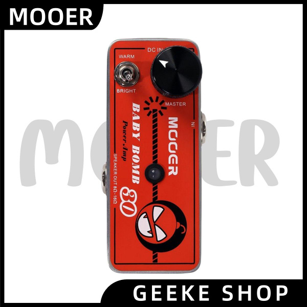 MOOER BABY BOMB 30 Цифровой микроусилитель мощности Макс - купить с ...