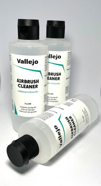 71199 Vallejo cleaner Очиститель для аэрографа 200 мл. - купить с ...
