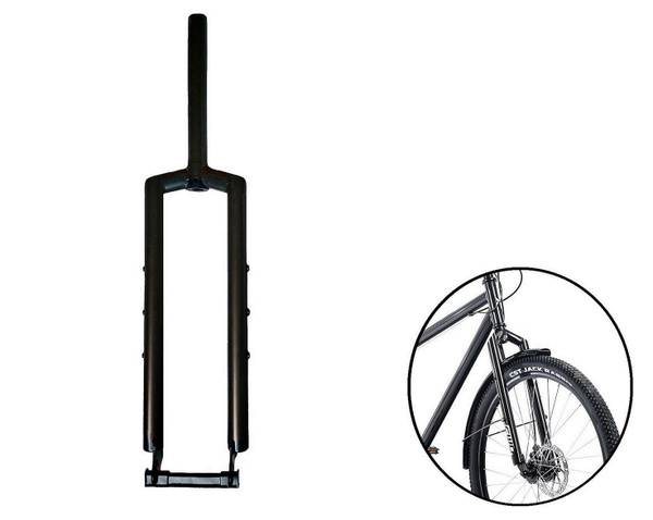 Вилка 29" MTB, ригидная COURIER-2, 1-1/8" (28,6), безрезьбовая, DISK ...