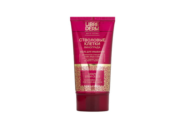 Желе для умывания лица LIBREDERM stem cells grape anti-age - купить с ...