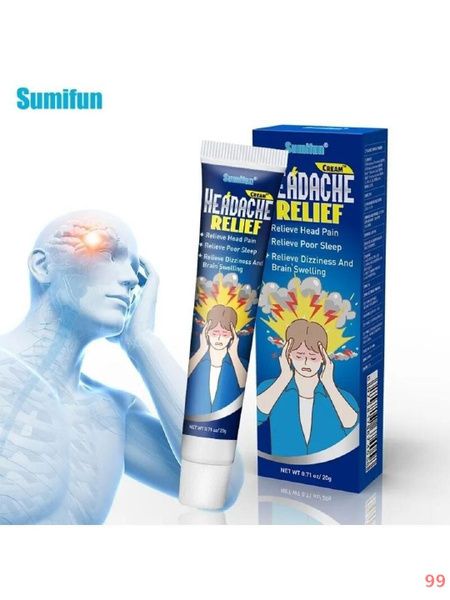 Успокаивающая мазь Sumifun для снятия головной боли, 20 г - купить с ...