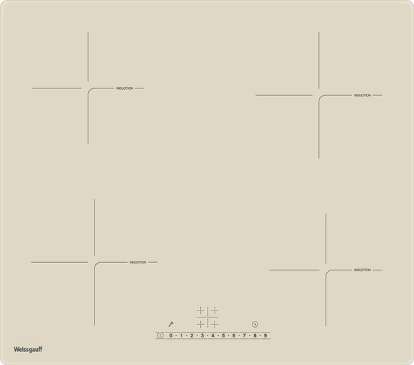 Стеклокерамическая панель Weissgauff HI 632 GSA купить по низкой цене с ...