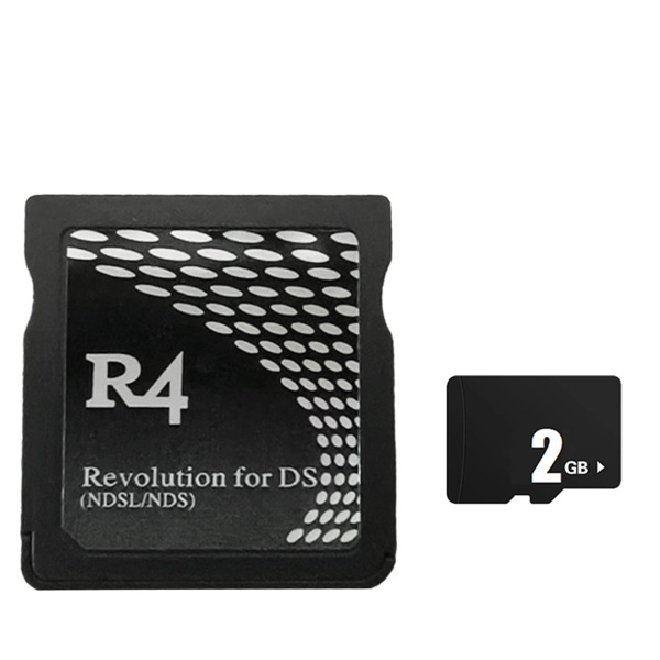 Игровая карта R4 + карта памяти 2 ГБ для записи древесины двухъядерного ...