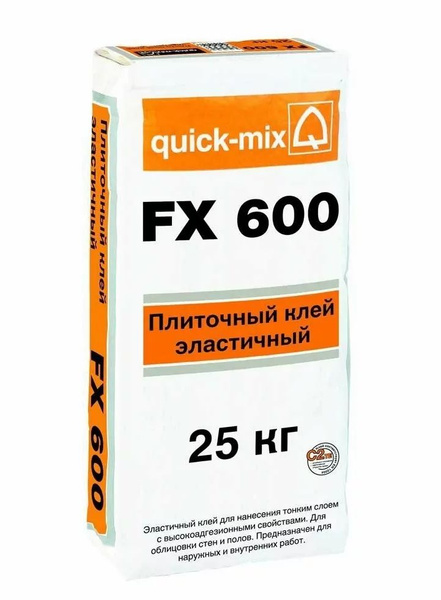 Клей для плитки quick-mix Плиточный клей, Морозостойкость, Для полов с ...