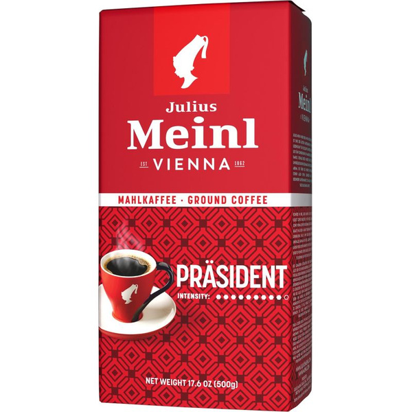 Кофе Julius Meinl Президент молотый, 500 гр - купить с доставкой по ...