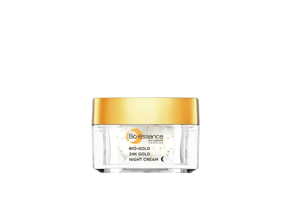 ночной Омолаживающий крем для лица Bio Essence 24K GOLD, 40 мл купить ...