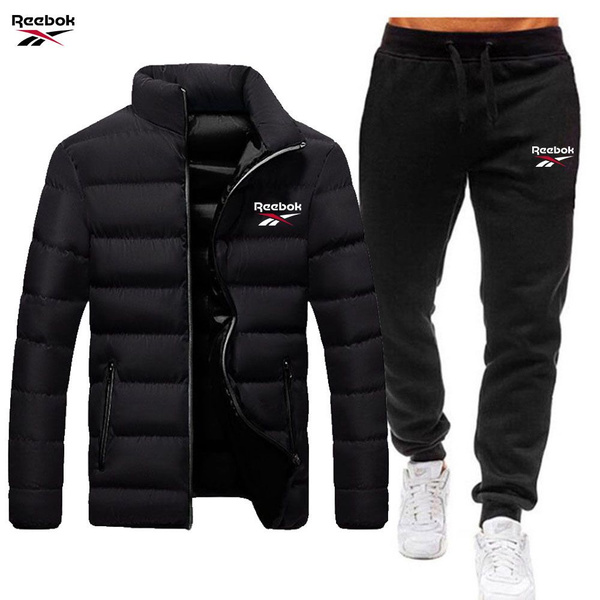 Костюм спортивный Мужской, Женский Reebok Повседневный черный, размер ...