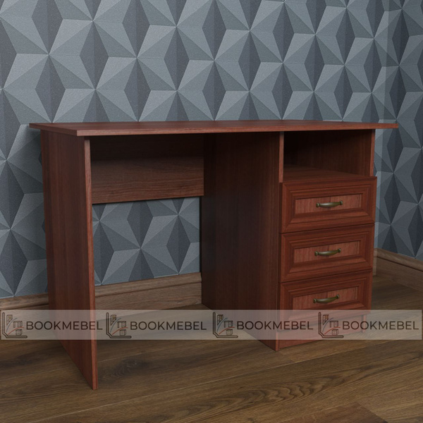 Письменный стол Bookmebel С ВЫДВИЖНЫМИ ЯЩИКАМИ ПС-7, 100х60х75 см ...