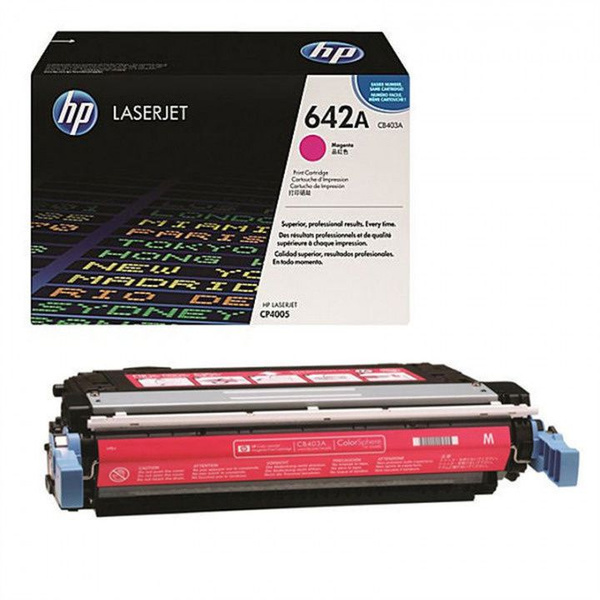 Расходник для печати HP Картридж CB403A, Пурпурный (magenta), для ...