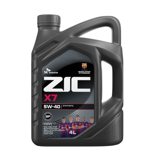Масло моторное ZIC X7 5W-40 4 л купить c доставкой на OZON по низкой ...