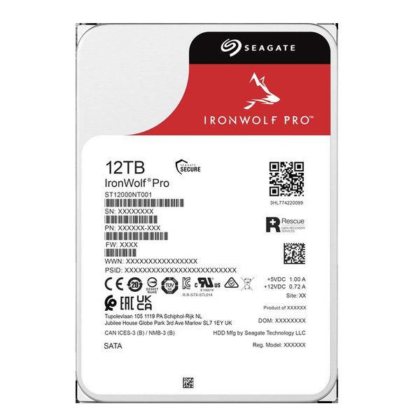 12 ТБ Внутренний жесткий диск Seagate 12T (ST12000NT001) - купить по ...