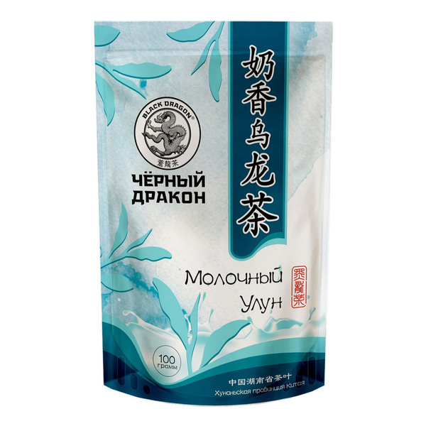 Чай зеленый Черный Дракон Молочный Улун листовой 100 г - купить с ...