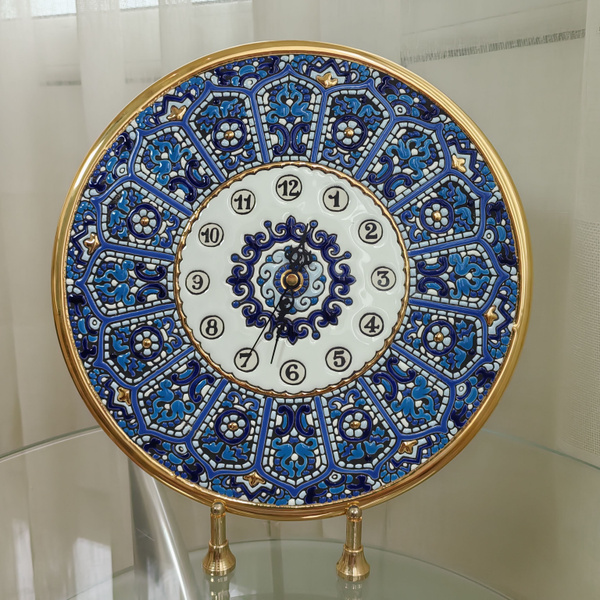 Тарелка часы настенные керамические Artecer - купить по низкой цене в ...