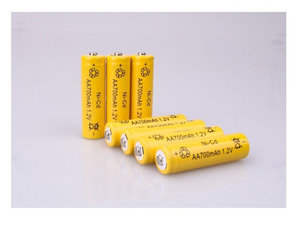 Аккумуляторная батарейка АА 1.2в,700mah 8 штук - купить с доставкой по ...