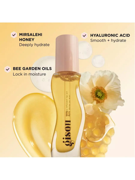 Gisou Масло для губ с медом 8 ml купить на OZON по низкой цене (1701835870)