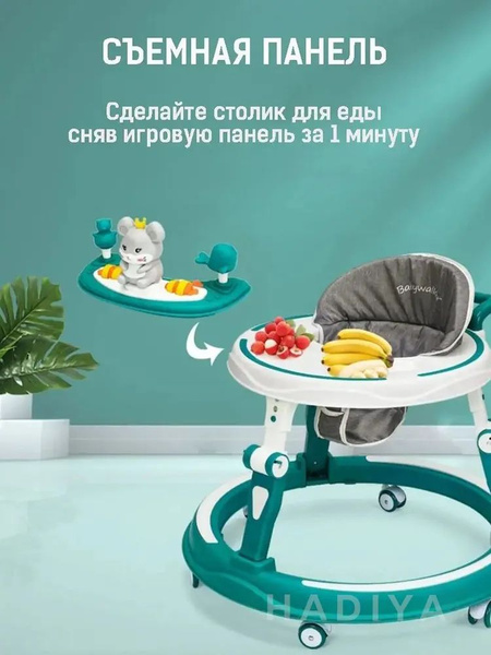 Ходунки столик для еды и ходьбы, крепкие, складные - купить с доставкой ...