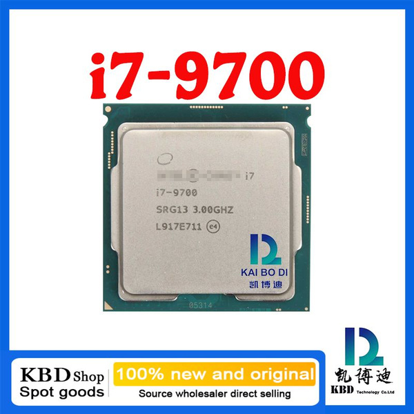 Стопроцентно оригинальный чип i7 9700 - купить с доставкой по выгодным ...
