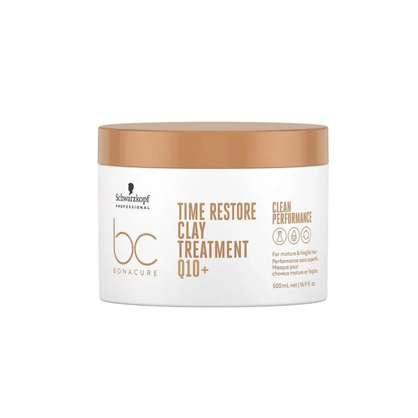 Маска для волос Time Restore BONACURE глиняная Schwarzkopf Professional ...