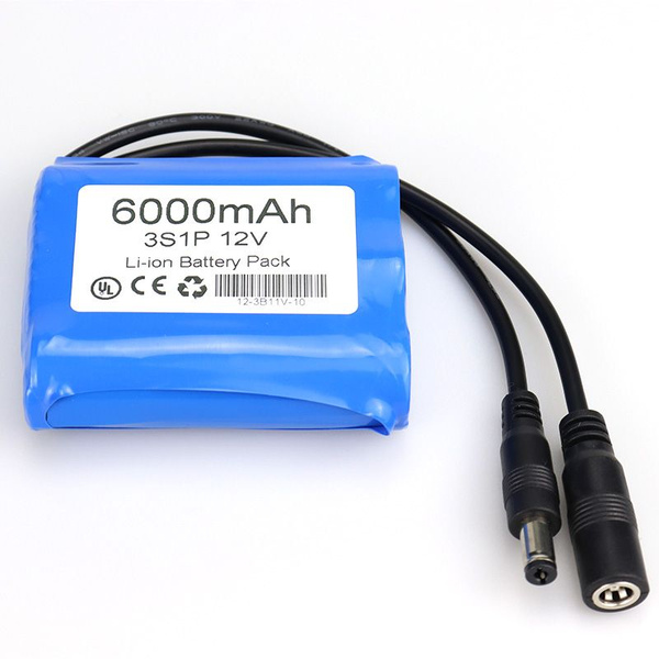 литий-ионная аккумуляторная батарея 12V 6000mAh - купить с доставкой по ...