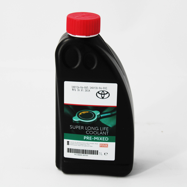 TOYOTA. Антифриз Super Long Life Coolant Pre-Mixed, 1л. 0888980150 ...