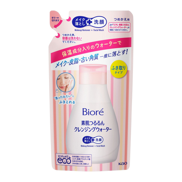 КАО Мицеллярная вода BIORE для очищения кожи и снятия макияжа, сменная ...