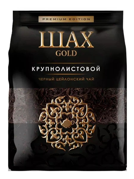 Черный чай крупнолистовой Gold, 400 г купить на OZON по низкой цене ...