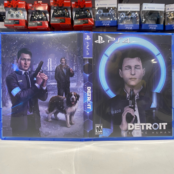 Игра "Detroit: Become Human" PS4 - Кастомная обложка для диска купить ...