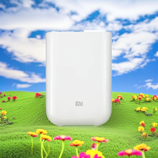 Мини-принтер термо Xiaomi Портативный цветной фотопринтер Mi Portable ...