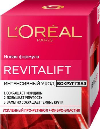 L'Oreal Paris Крем для кожи вокруг глаз Revitalift антивозрастной, 15 ...