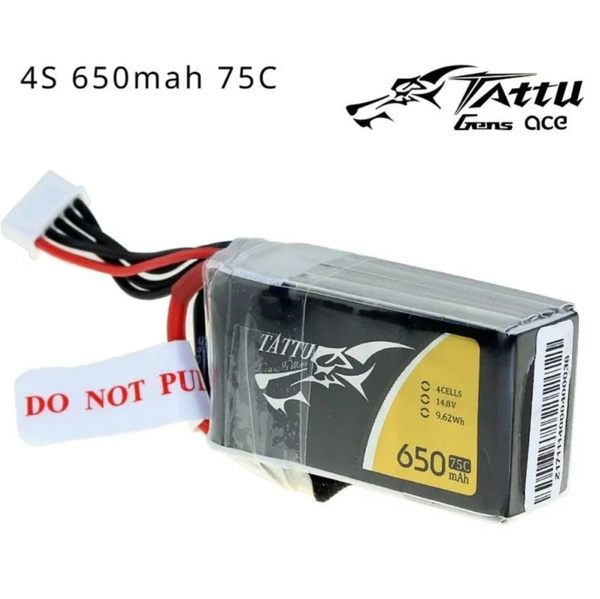TATTU LiРo аккумулятор 4S 650 мАч 75С XТ30 Plug Violence литий ...