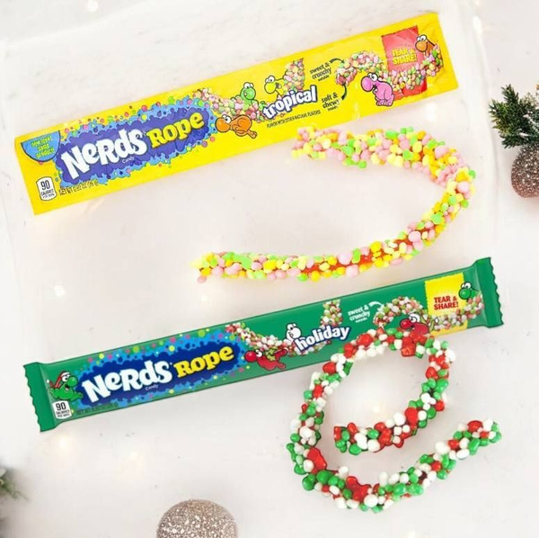 NERDS Spooky Ropes Candy Holiday Trick & Tropical Flavor Мармеладные и ...