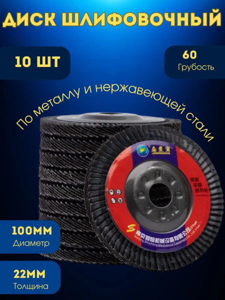 TENYN Диск шлифовальный 100 x 22 купить на OZON по низкой цене (1747884242)