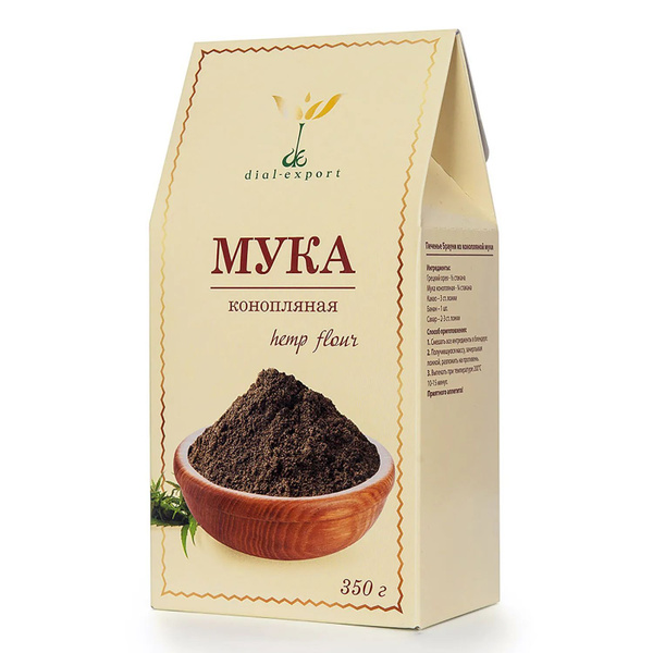Мука конопляная Dial-Export 350 г купить на OZON по низкой цене ...