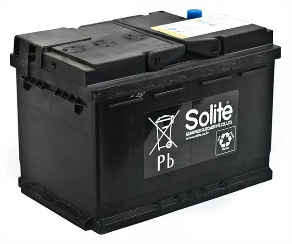 Аккумулятор автомобильный 12v 70 Ah SOLITE AGM 70 Ah 760 A обратная ...