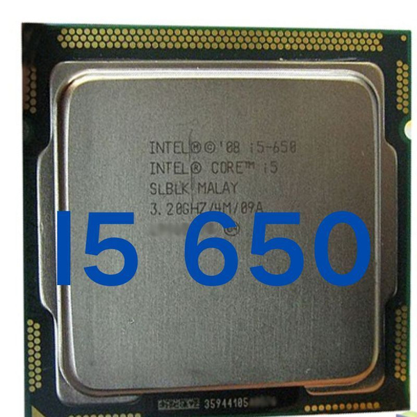 Intel Процессор Процессор I5 650 OEM (без кулера) Термопаста купить на ...