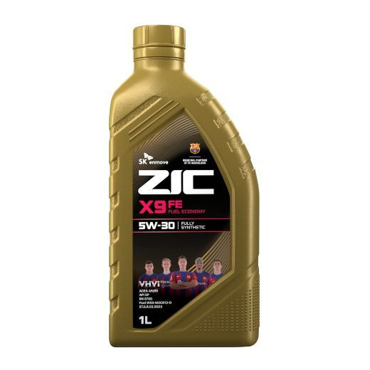 Масло моторное ZIC X9 FE 5W-30 1 л купить c доставкой на OZON по низкой ...